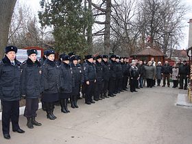 Панихида у здания ОВО Солнечногорского района, фото 6