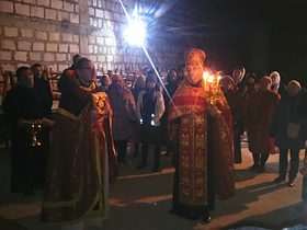 Литургия в храме в честь иконы Божией Матери Неувядаемый цвет, фото 4