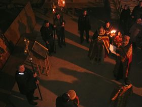 Литургия в храме в честь иконы Божией Матери Неувядаемый цвет, фото 3