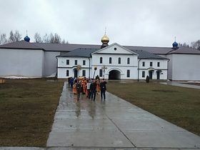 Литургия в храме в честь иконы Божией Матери Неувядаемый цвет, фото 12