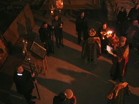 Литургия в храме в честь иконы Божией Матери Неувядаемый цвет, фото 15