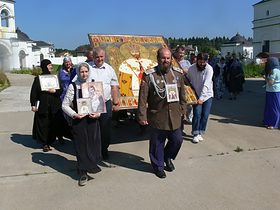 Крестный ход с чудотворной иконой Царя Страстотерпца Николая, фото 9